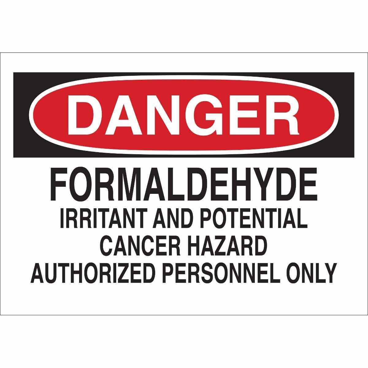Brady® 43508 Chemical & Hazardous Material Signs