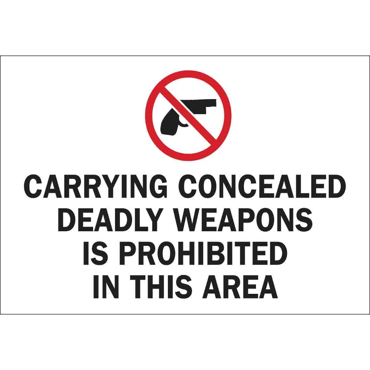 Brady® 25978 Access & Security Signs