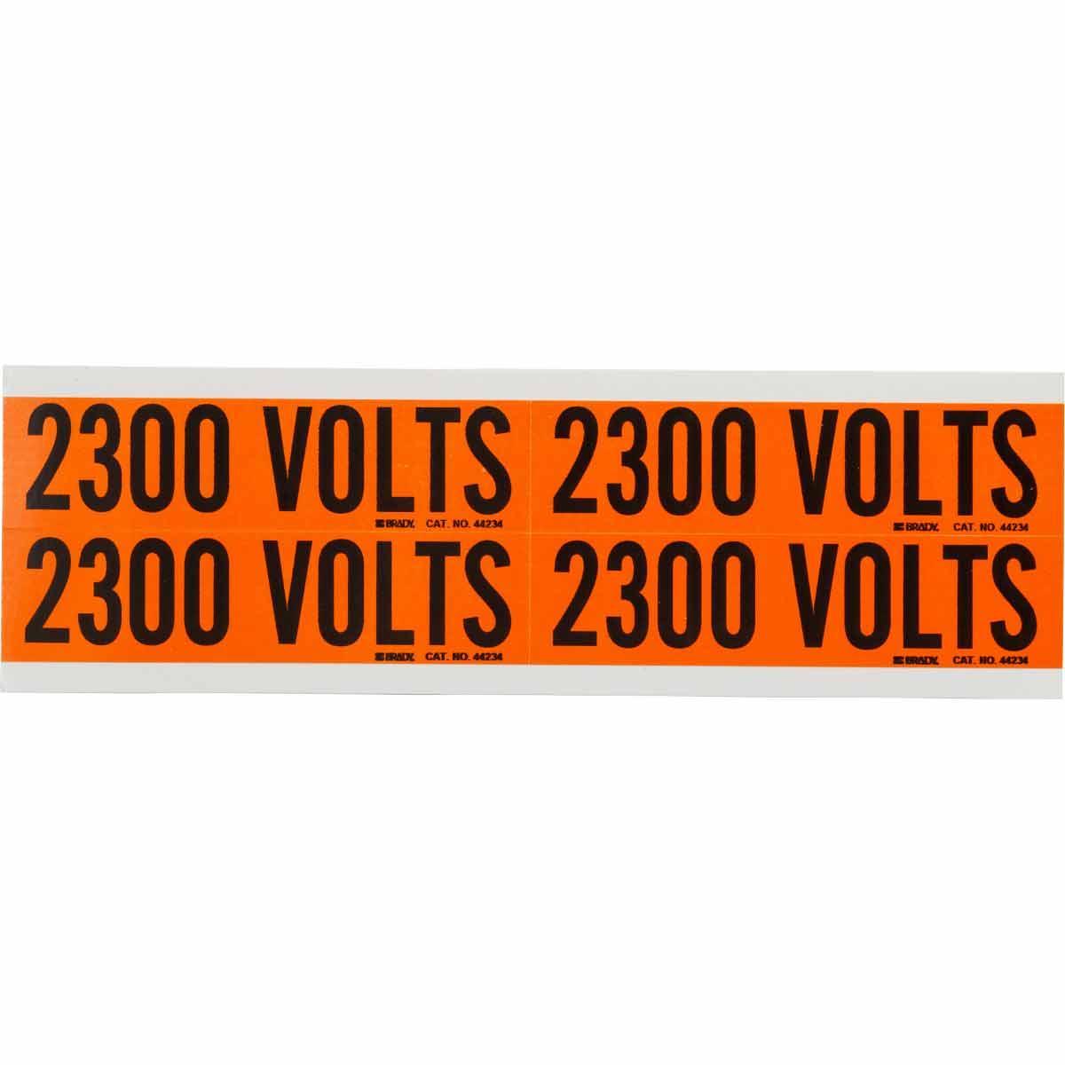 Brady® 44234 Conduit & Voltage Markers