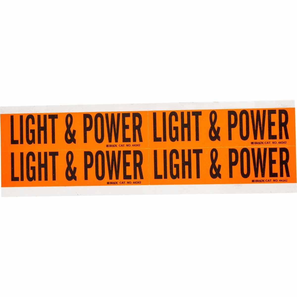 Brady® 44242 Conduit & Voltage Markers