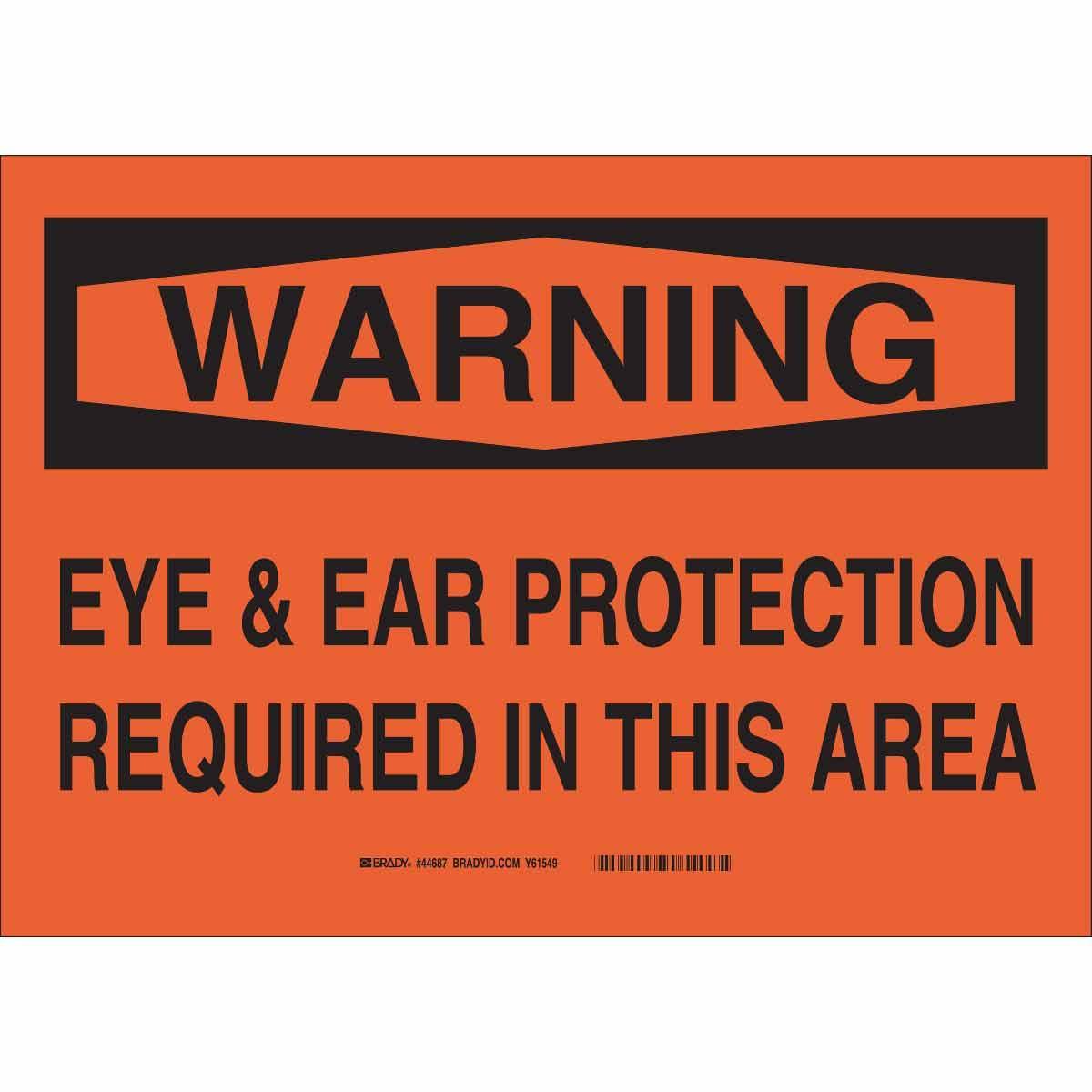 Brady® 44687 Accident Prevention Signs