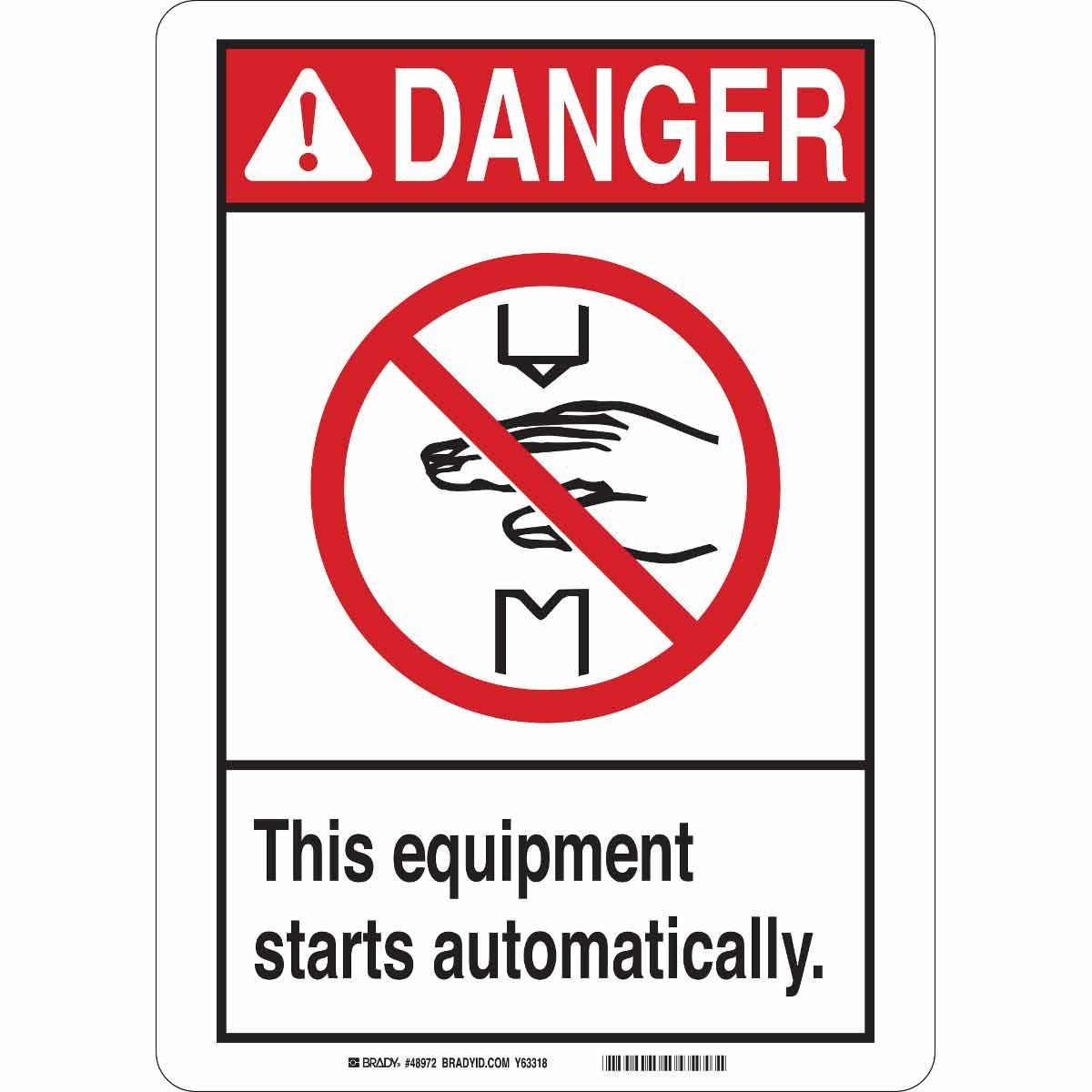 Brady® 44984 Accident Prevention Signs