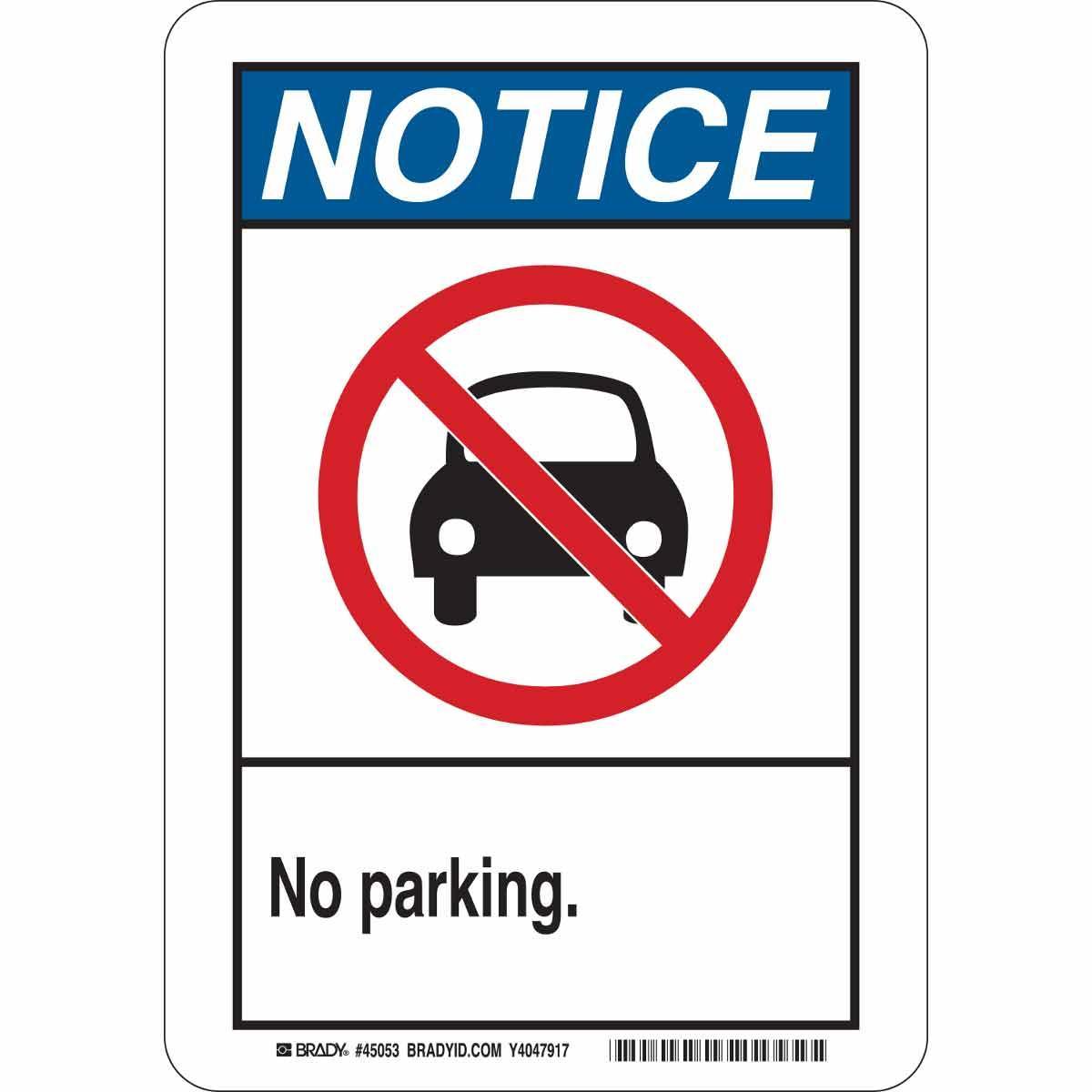 Brady® 44985 Parking & Traffic Signs