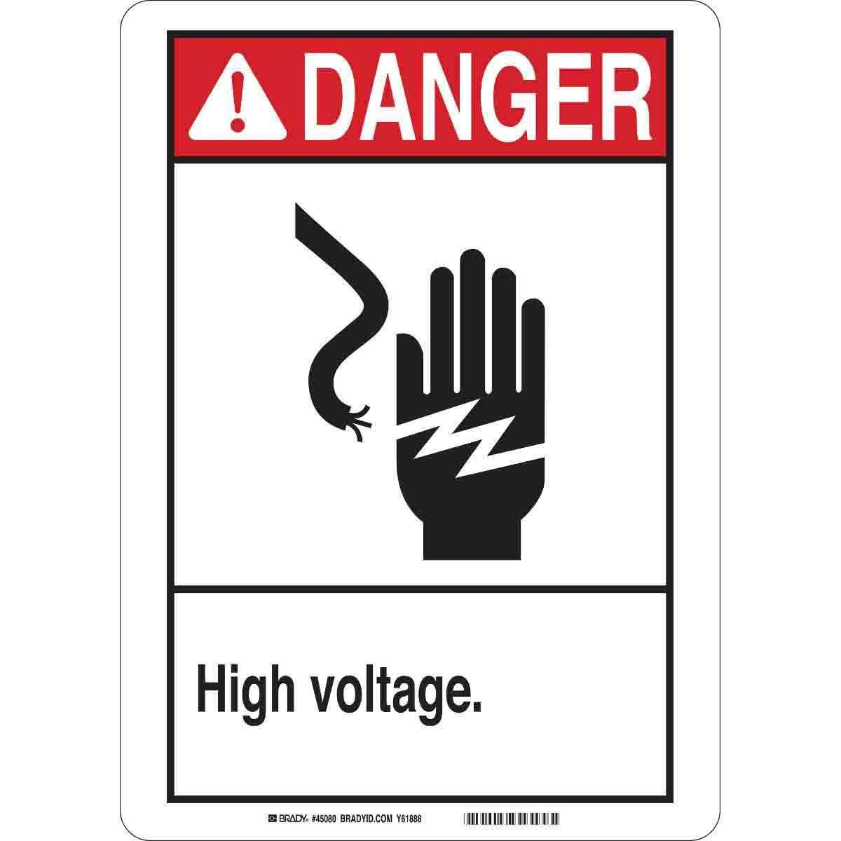 Brady® 45080 Accident Prevention Signs