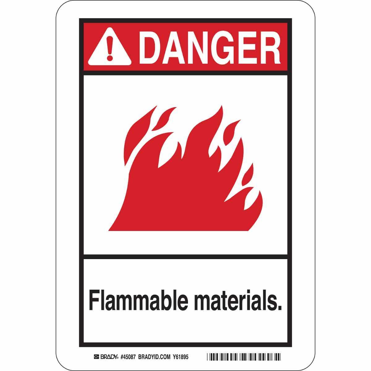 Brady® 45019 Chemical & Hazardous Material Signs