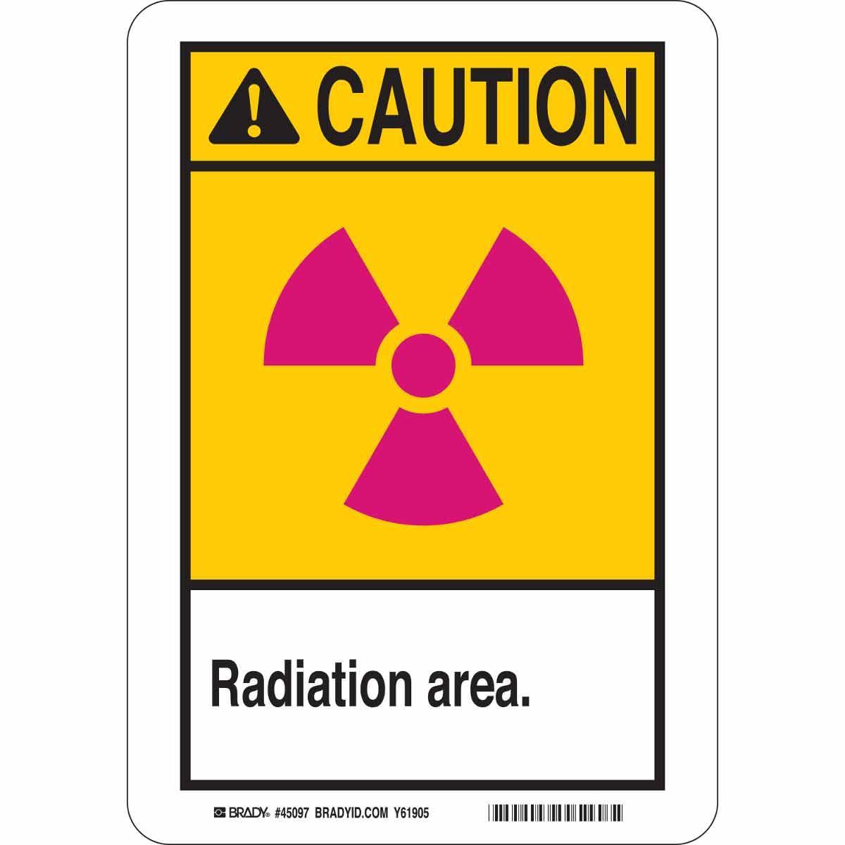 Brady® 45166 Chemical & Hazardous Material Signs