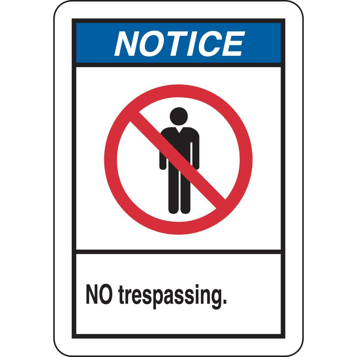 Brady® 45113 Access & Security Signs