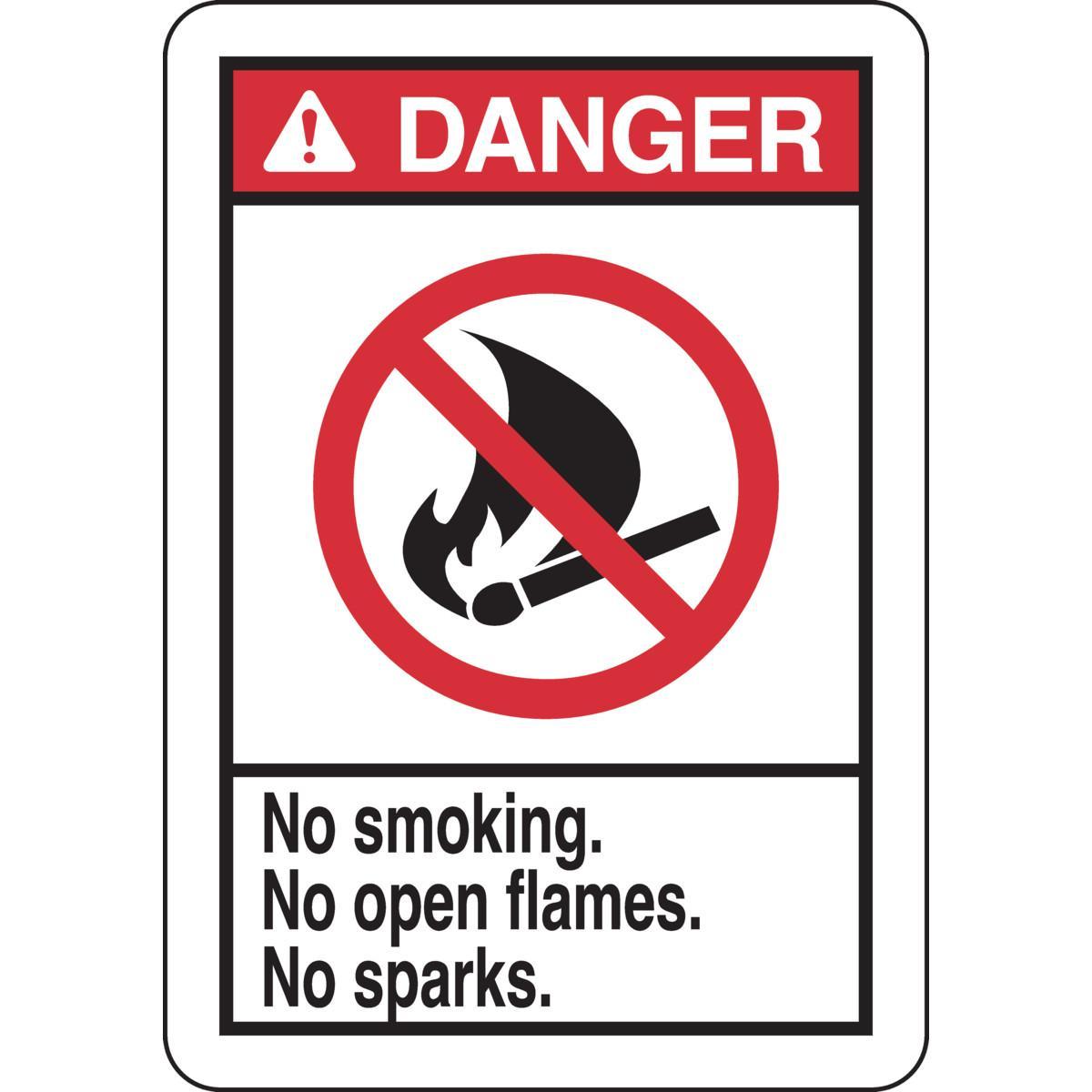 Brady® 45123 No Smoking & Restricted Activity Signs