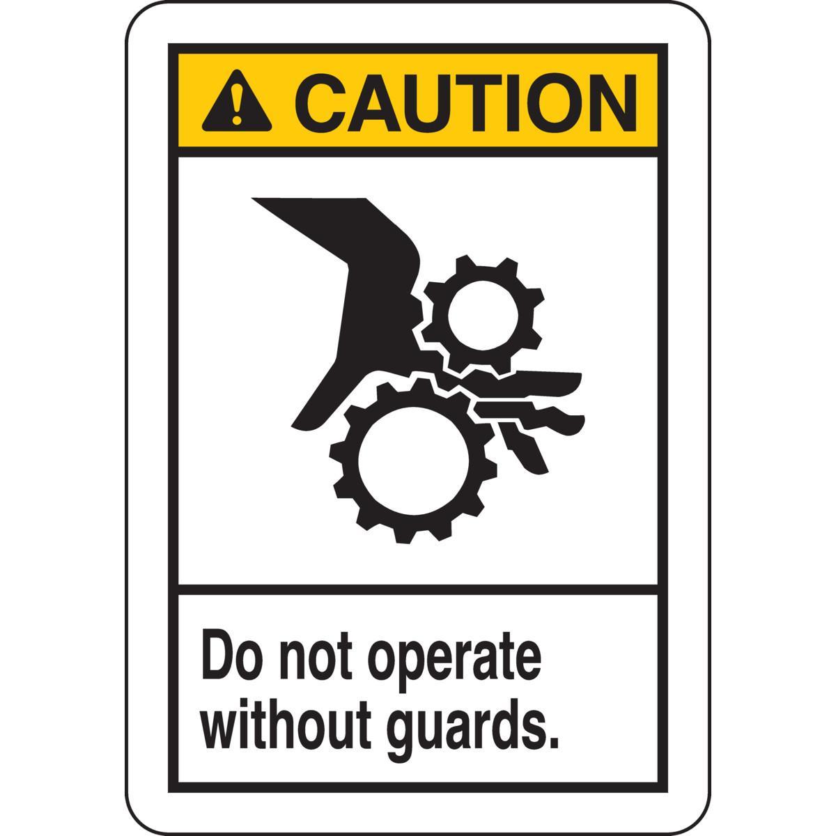 Brady® 45175 Accident Prevention Signs