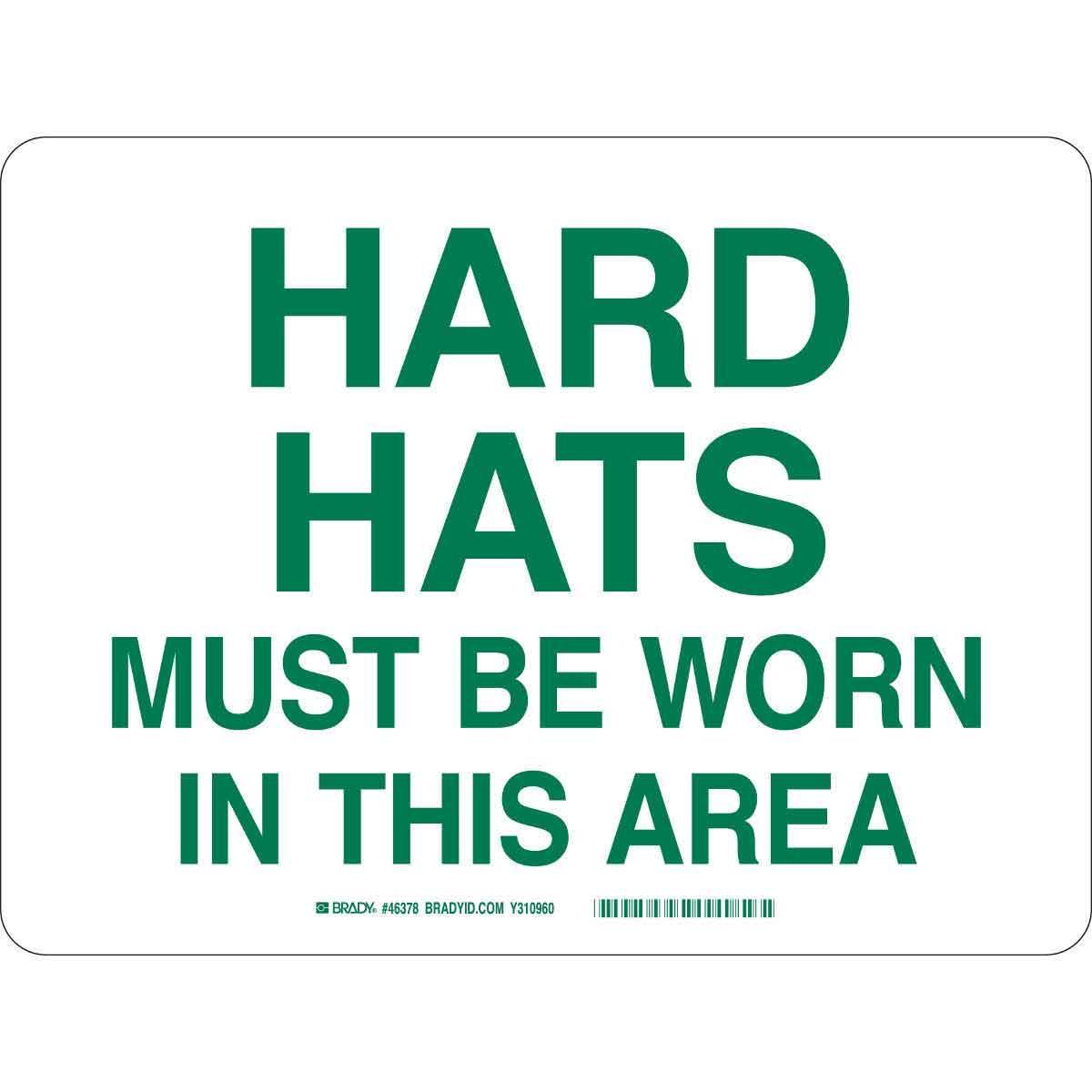 Brady® 46378 Accident Prevention Signs