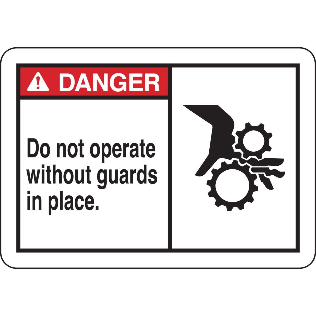 Brady® 26559 Accident Prevention Signs