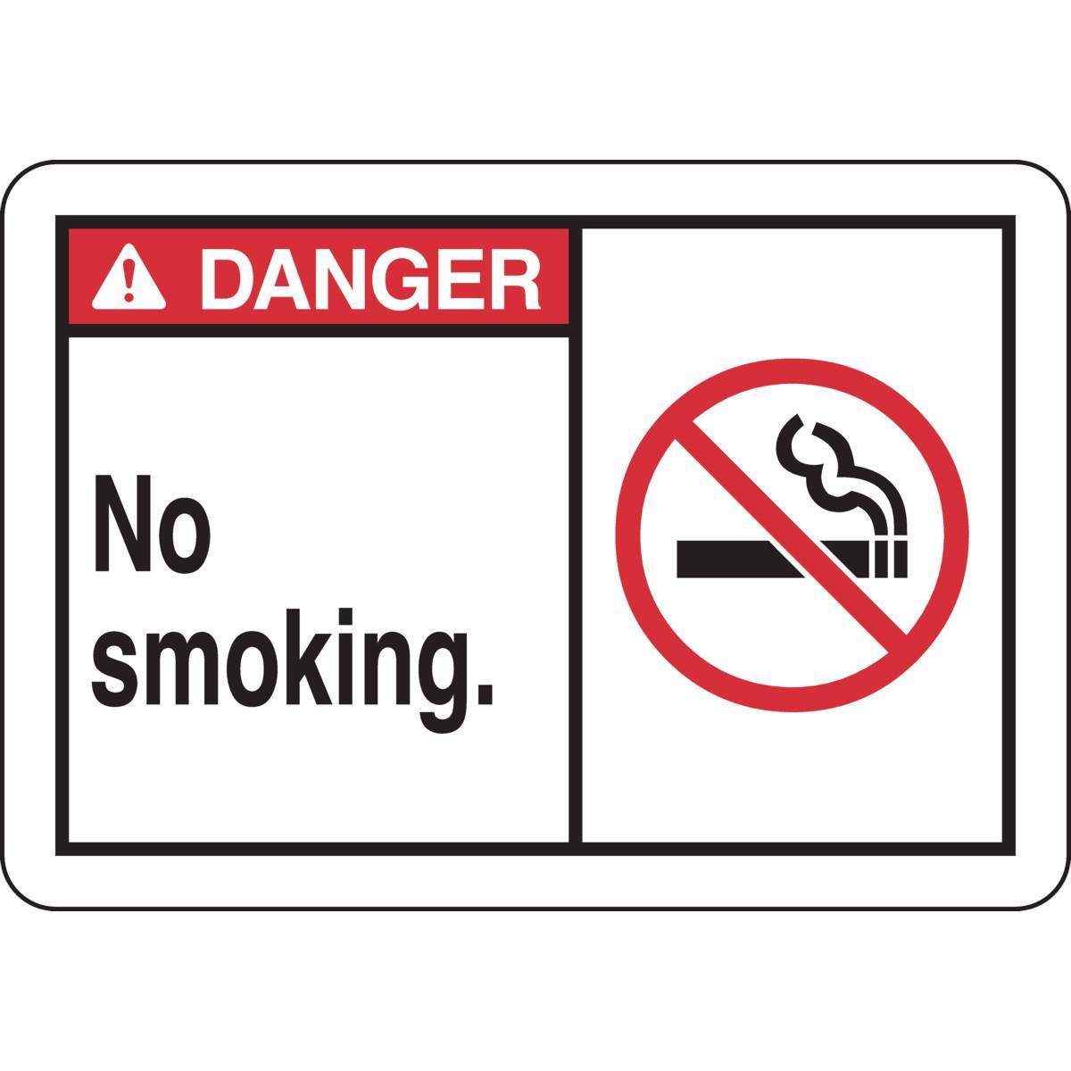 Brady® 21815 No Smoking & Restricted Activity Signs
