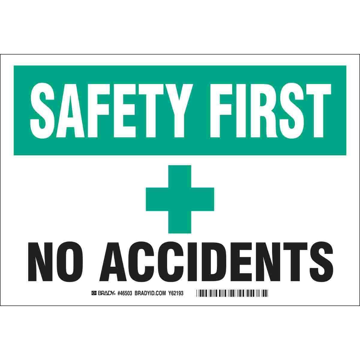 Brady® 46503 Accident Prevention Signs