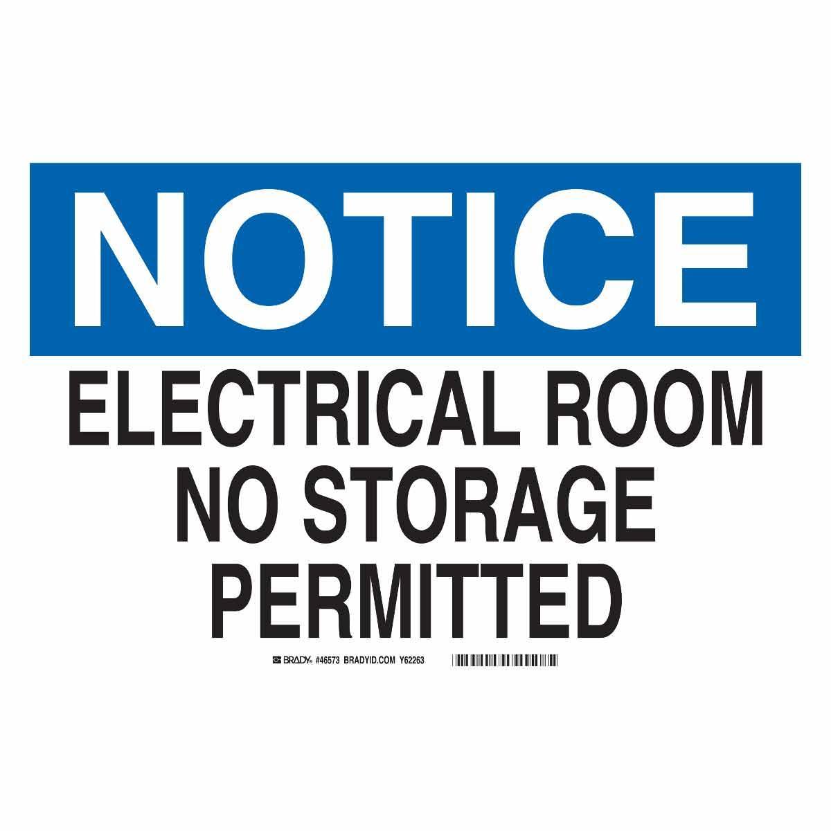 Brady® 46573 Accident Prevention Signs