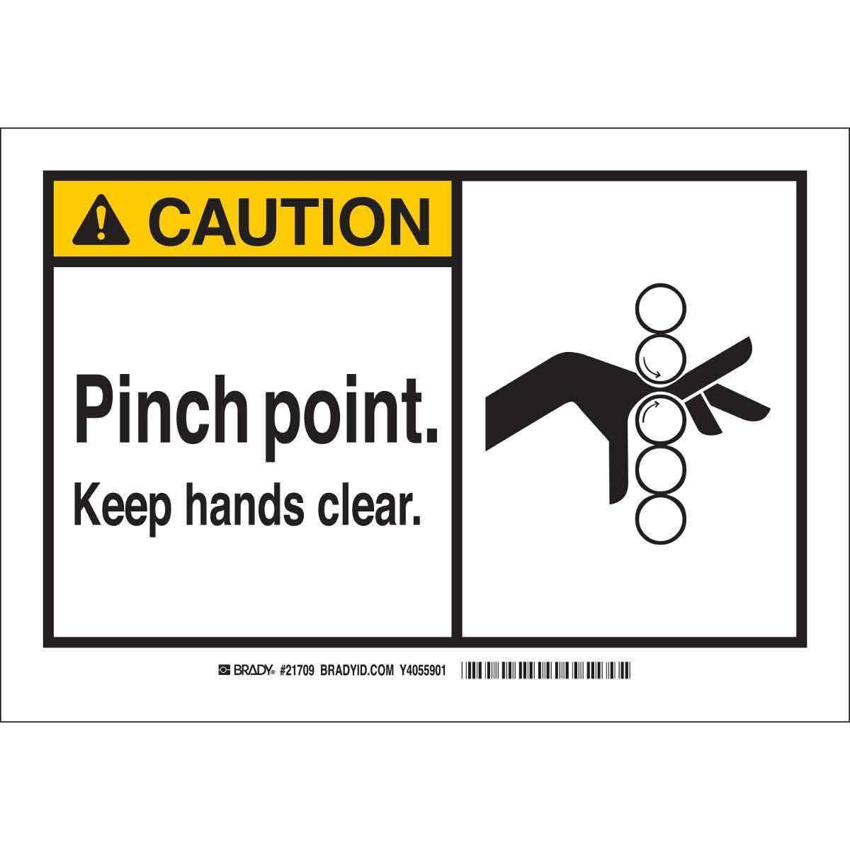 Brady® 26530 Accident Prevention Signs