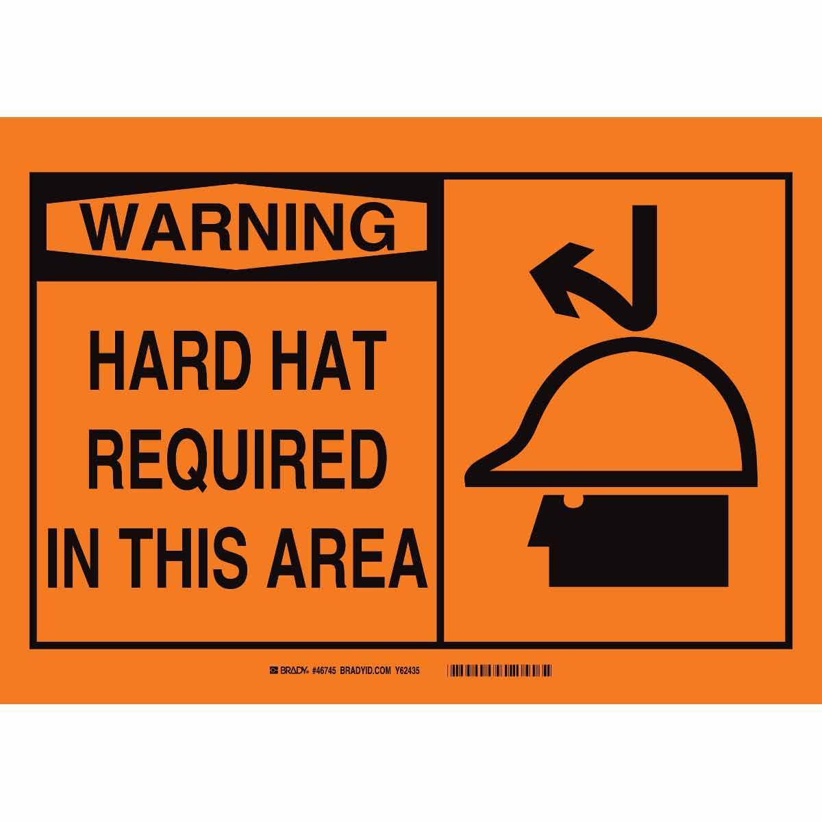 Brady® 46745 Accident Prevention Signs