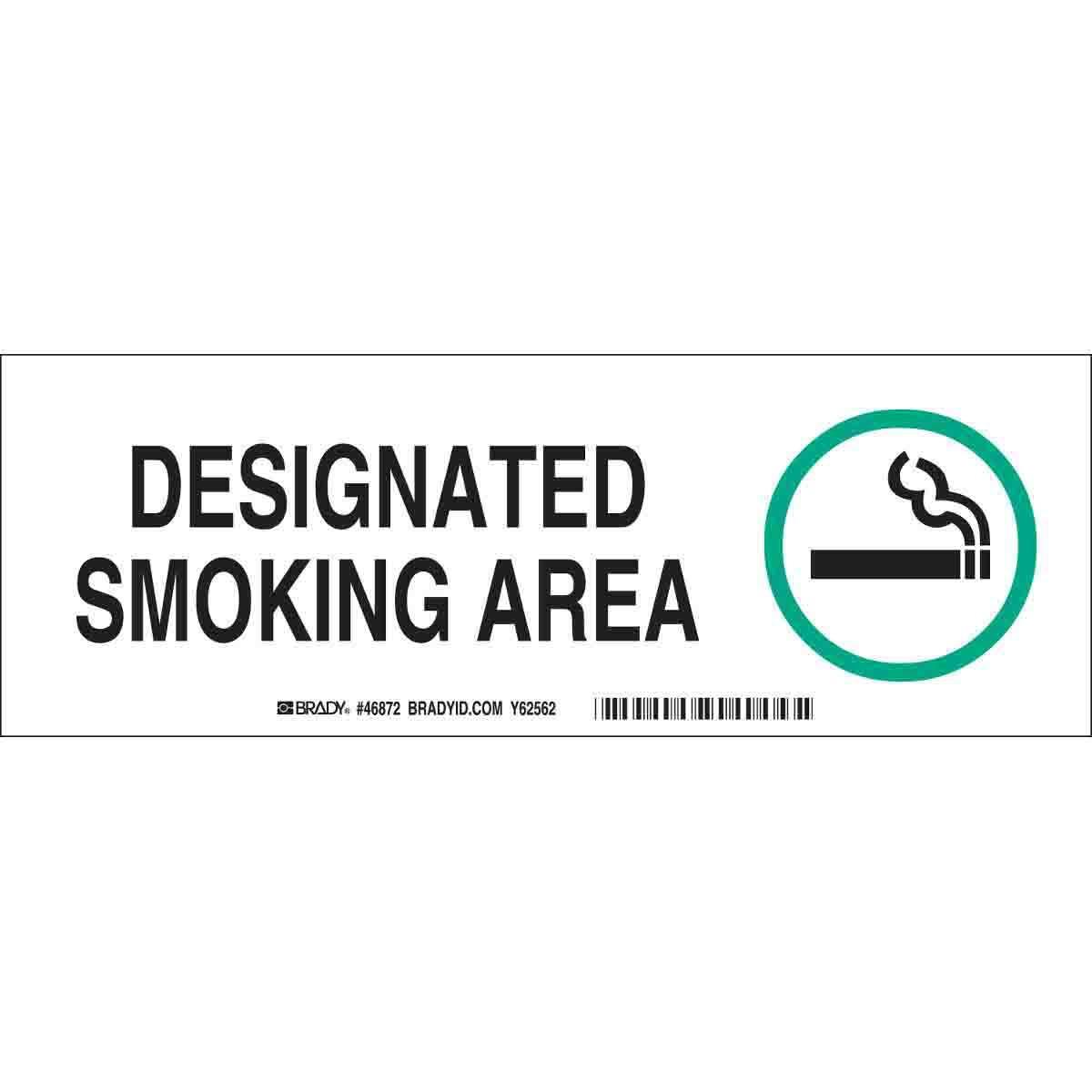 Brady® 46872 No Smoking & Restricted Activity Signs