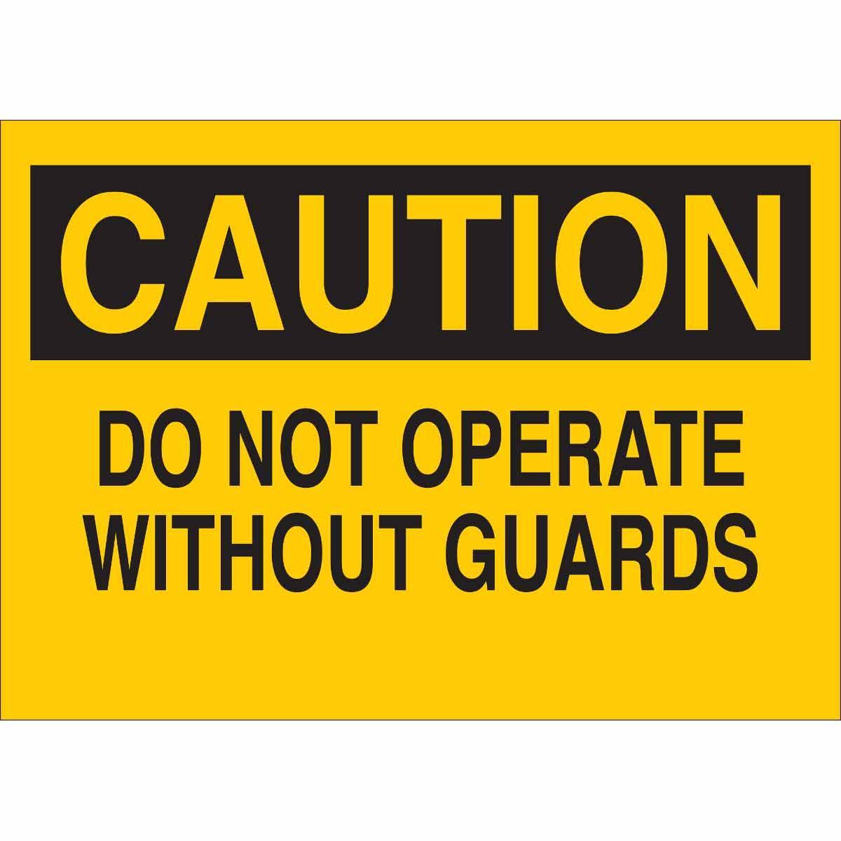 Brady® 87791 Accident Prevention Signs
