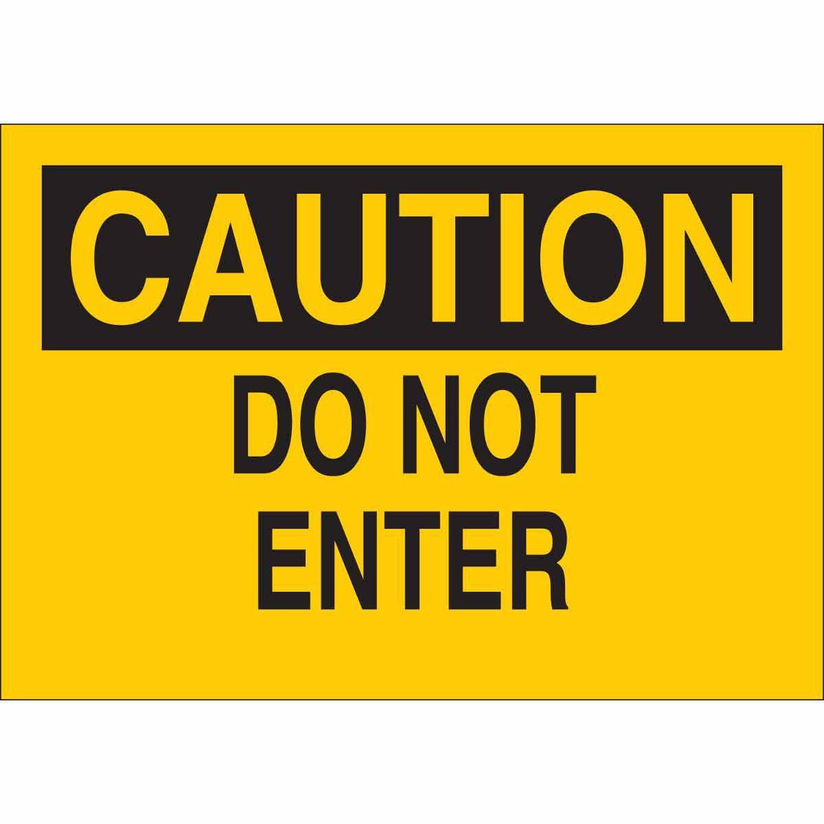 Brady® 84008 Access & Security Signs