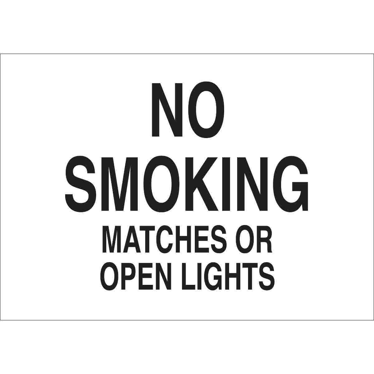 Brady® 88447 No Smoking & Restricted Activity Signs