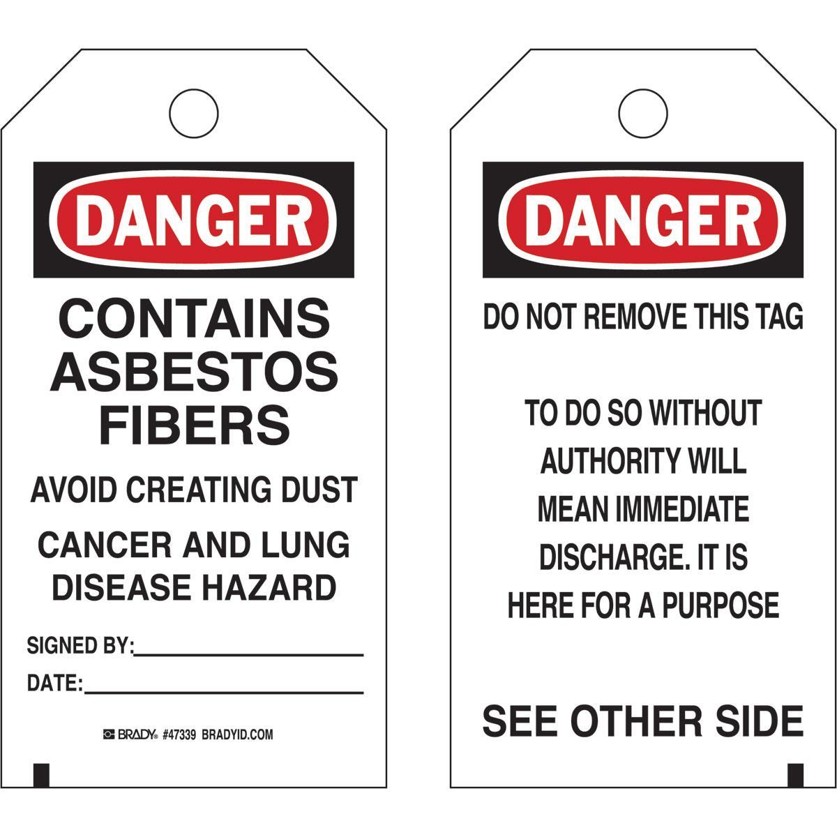 Brady® 47339 Safety & Facility Tags