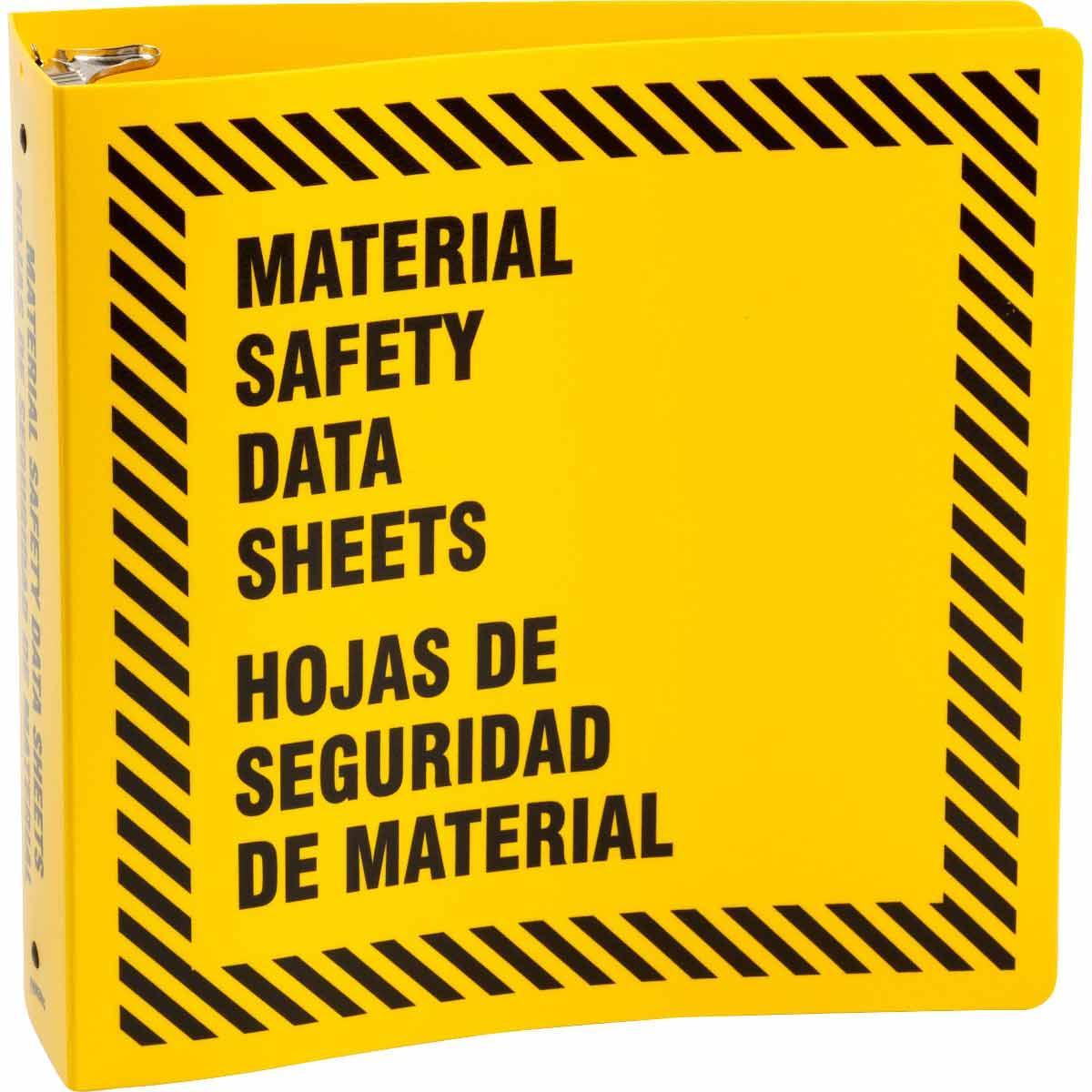 Brady® 48757Y Right-To-Know Binders