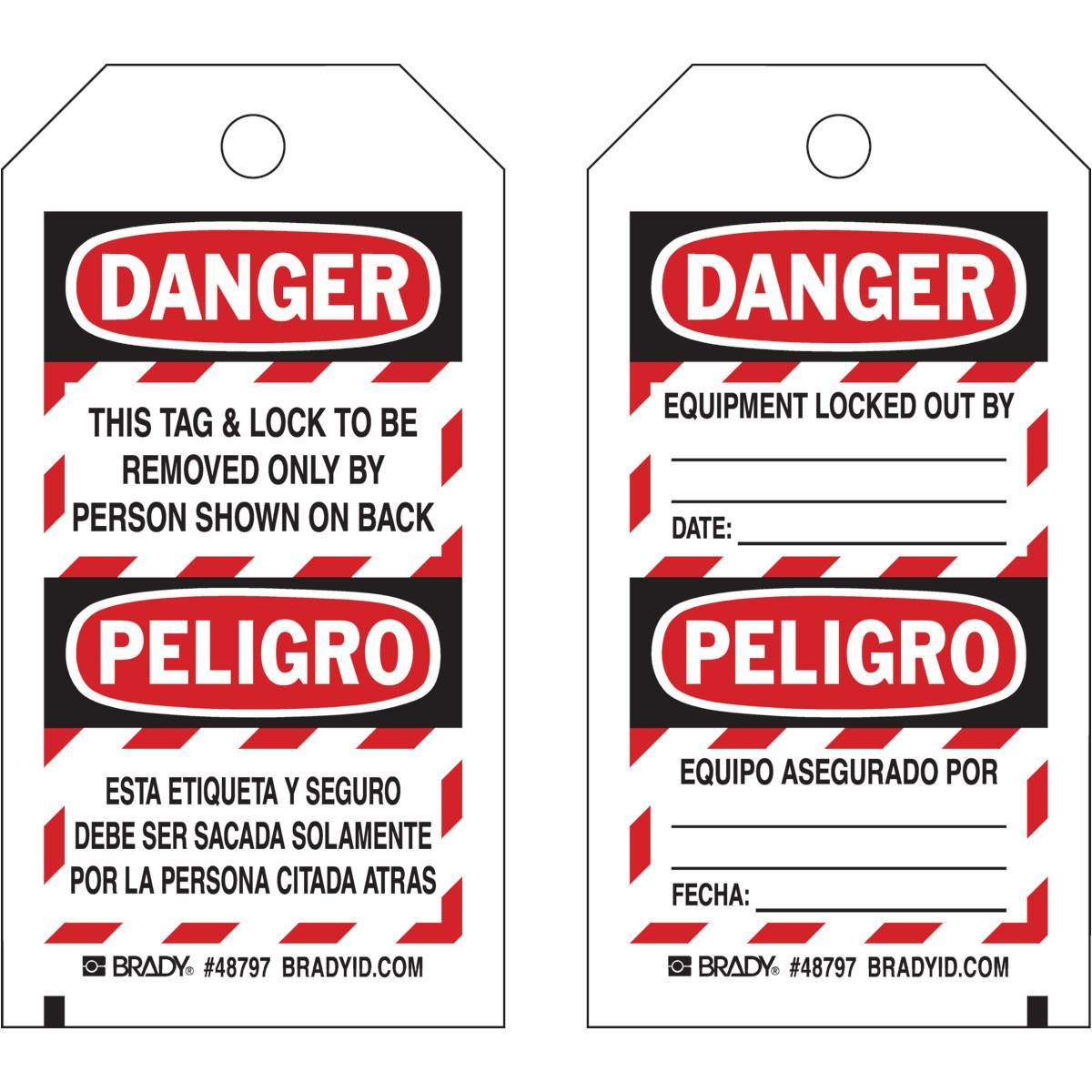 Brady® 48797 Safety & Facility Tags