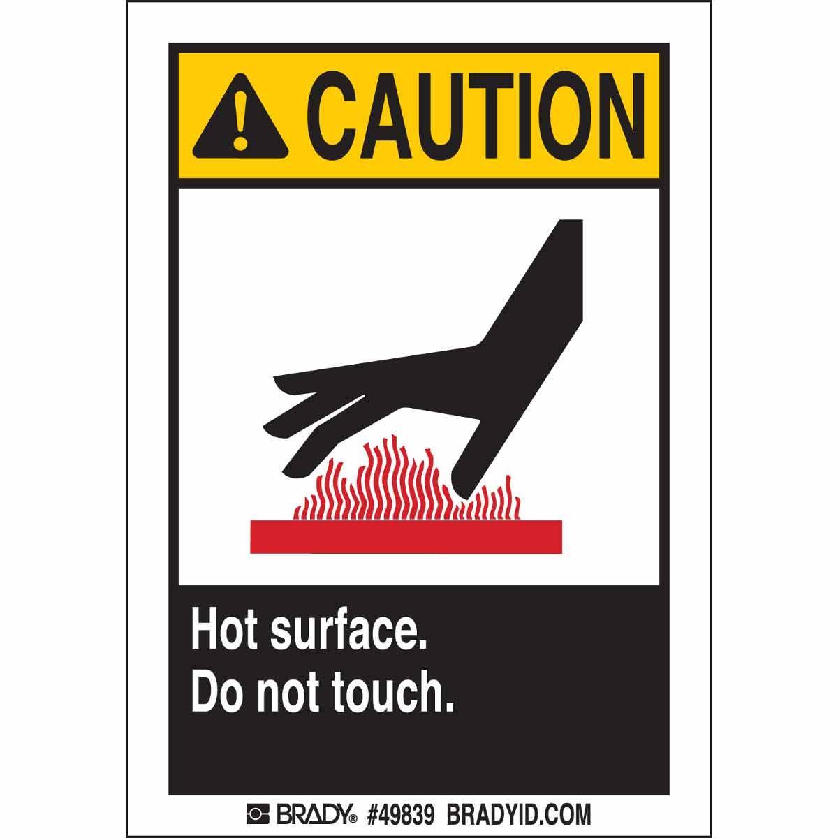 Brady® 49839 Accident Prevention Signs
