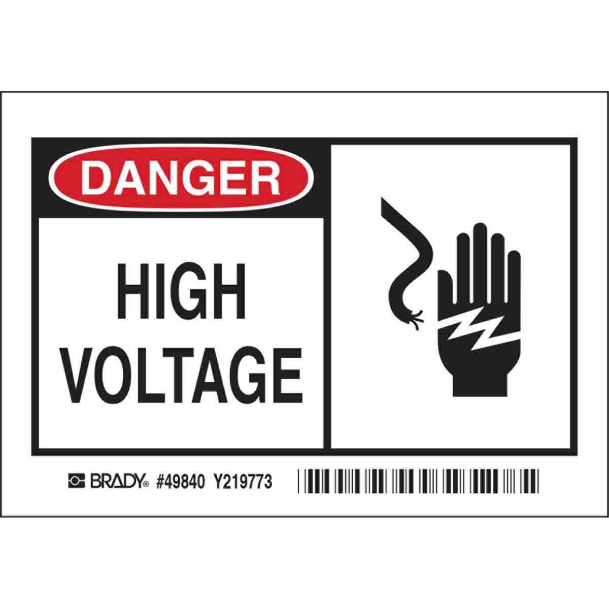 Brady® 49840 Accident Prevention Signs