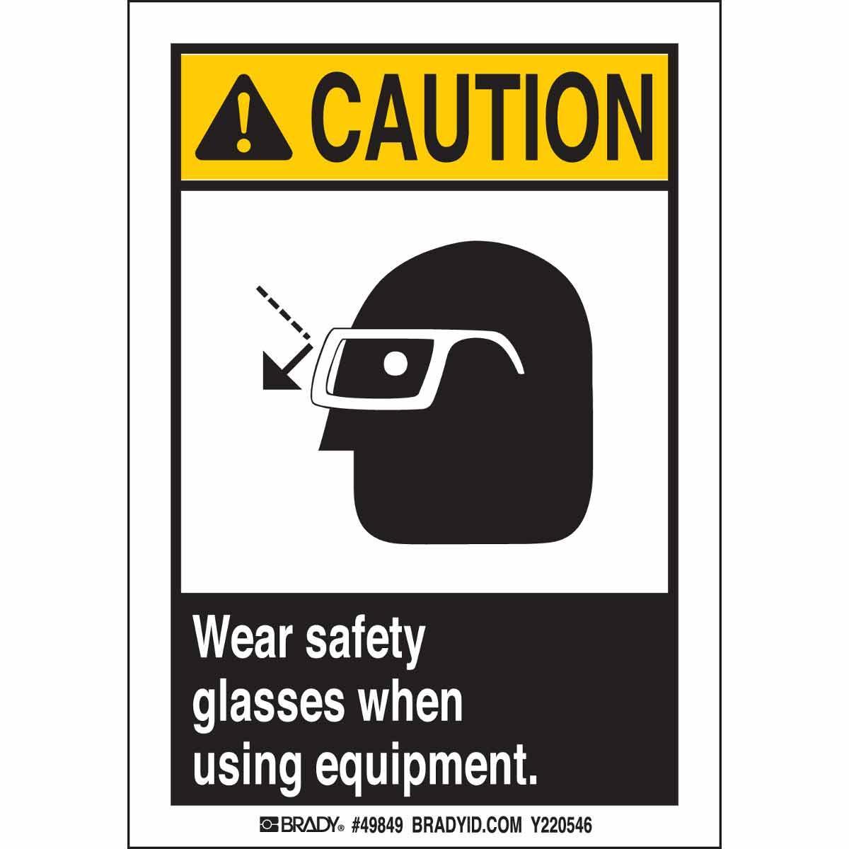 Brady® 49849 Accident Prevention Signs