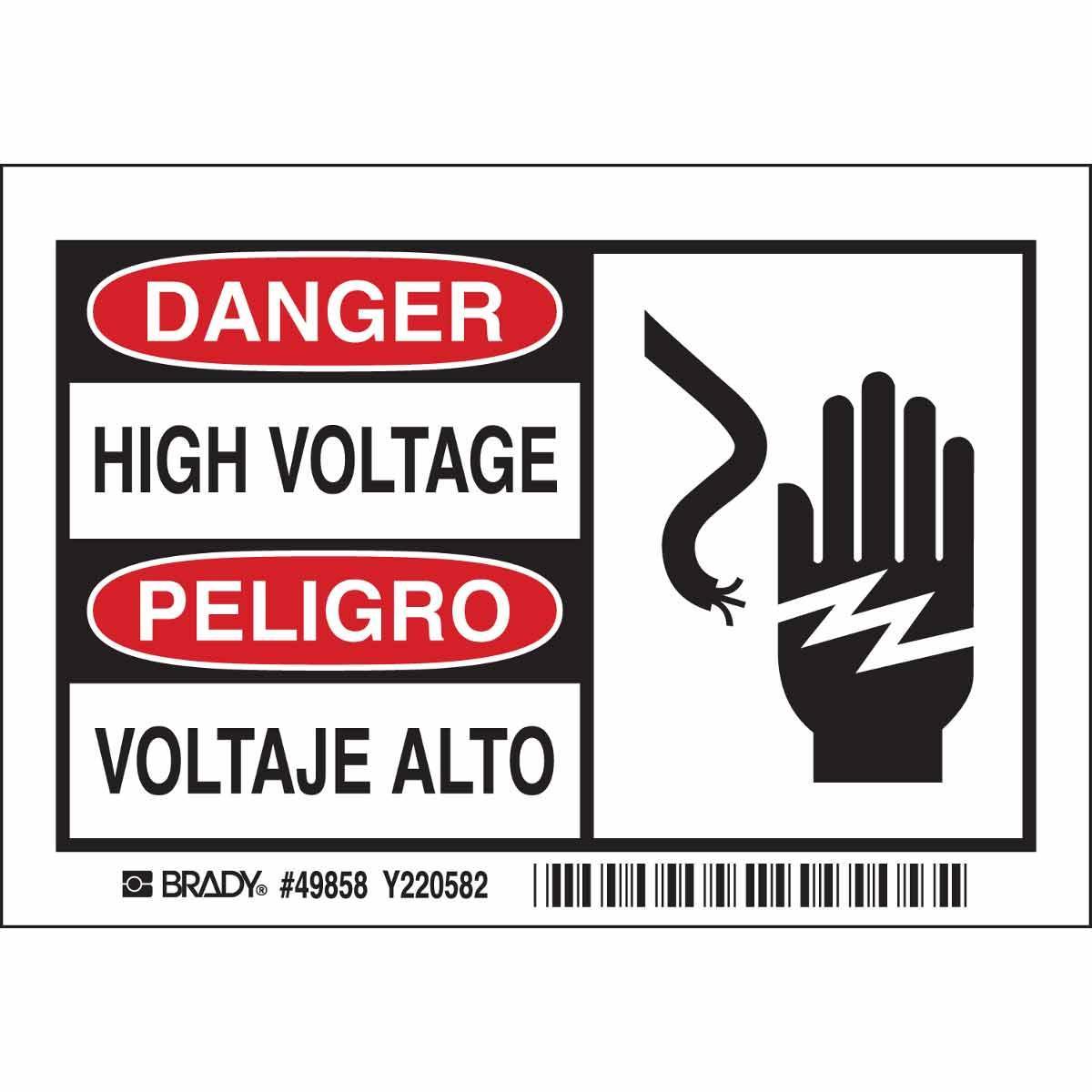 Brady® 49858 Accident Prevention Signs