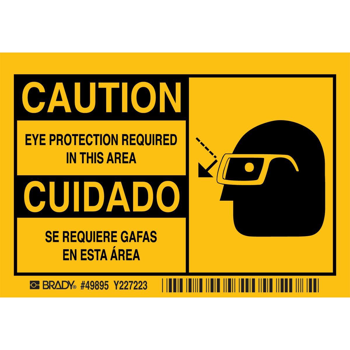Brady® 49895 Accident Prevention Signs