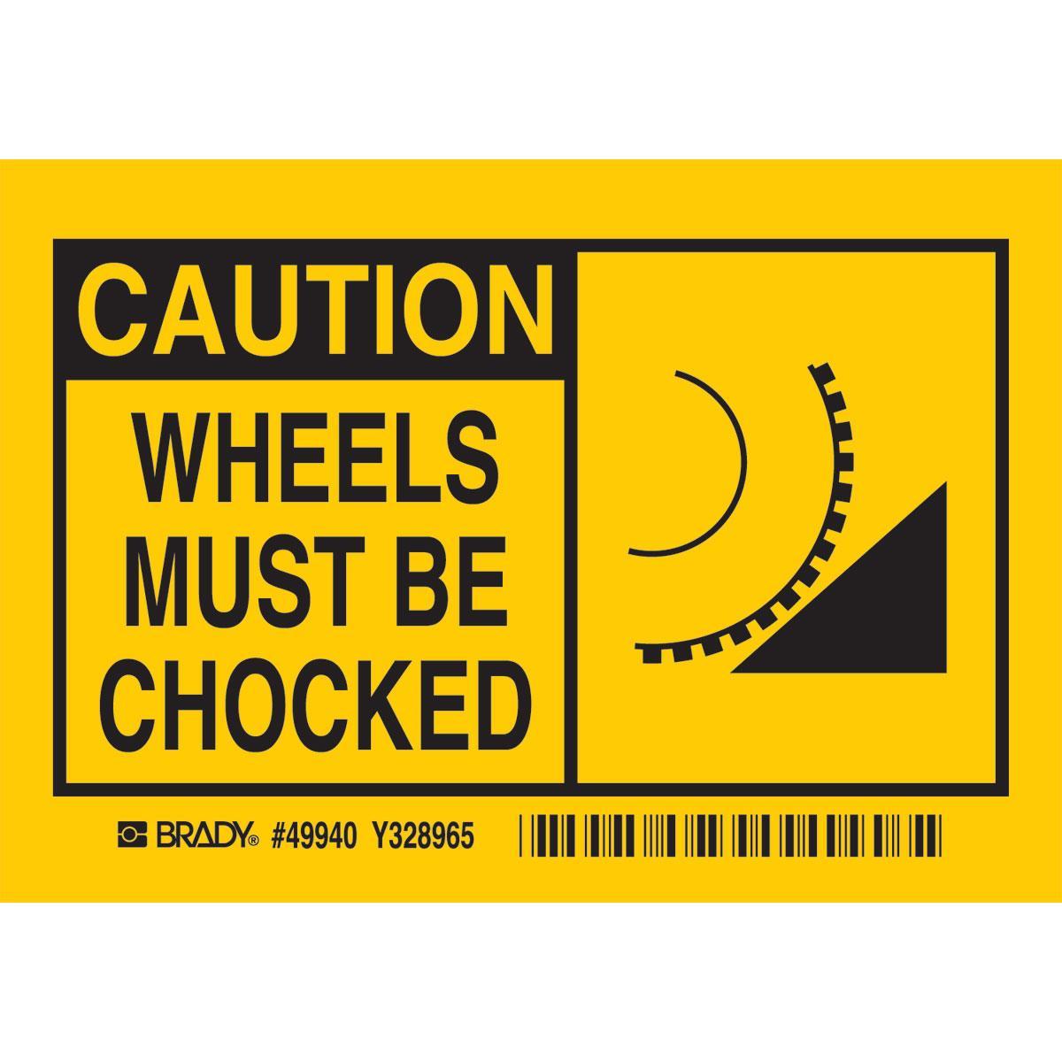 Brady® 49940 Accident Prevention Signs
