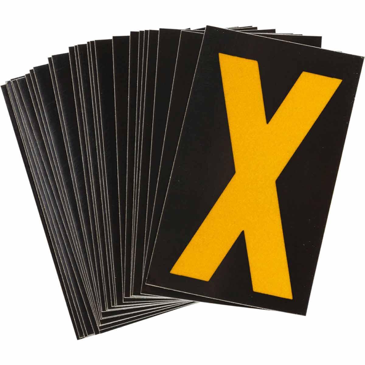 Brady® 5890-X Letters & Numbers