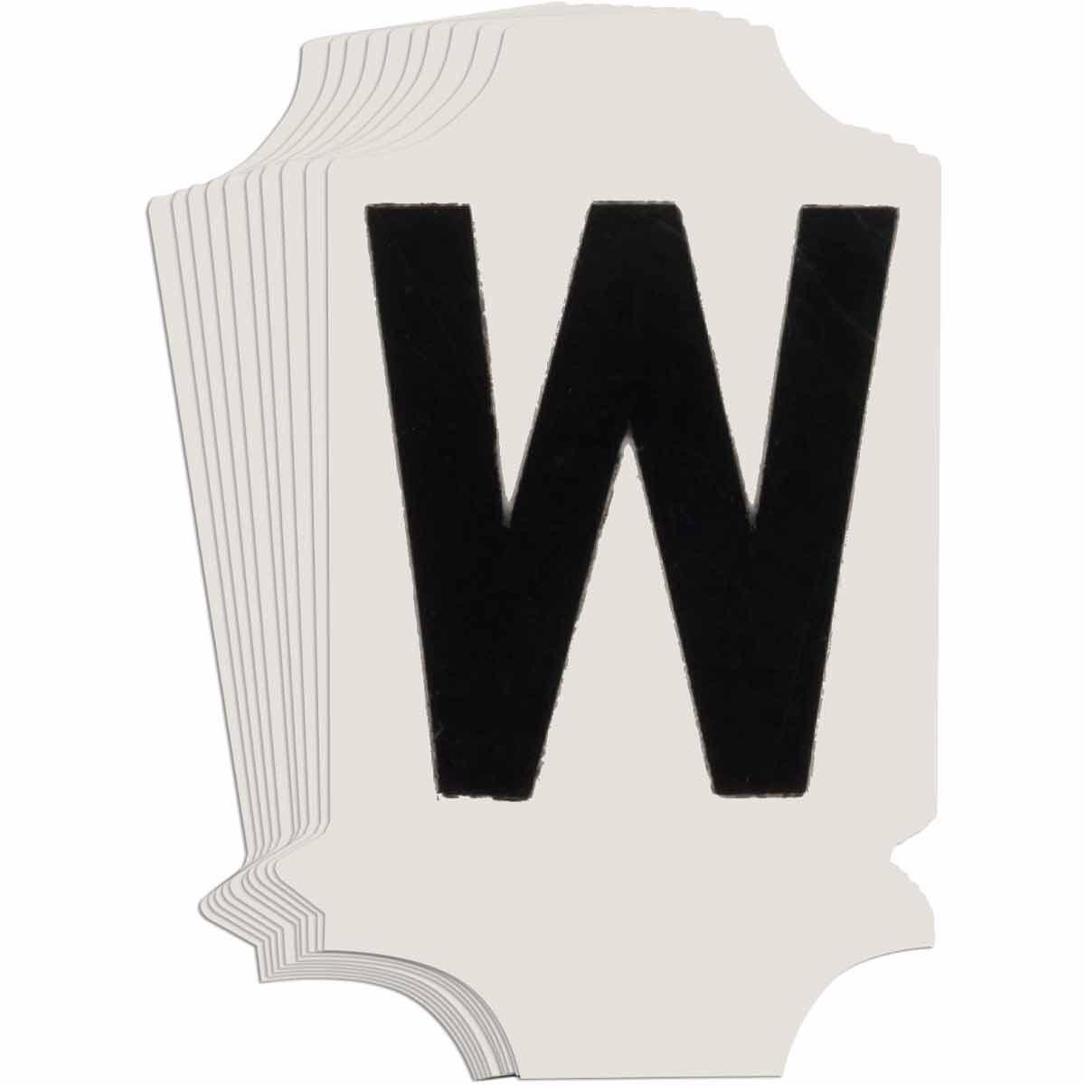 Brady® 5010P-W Letters & Numbers