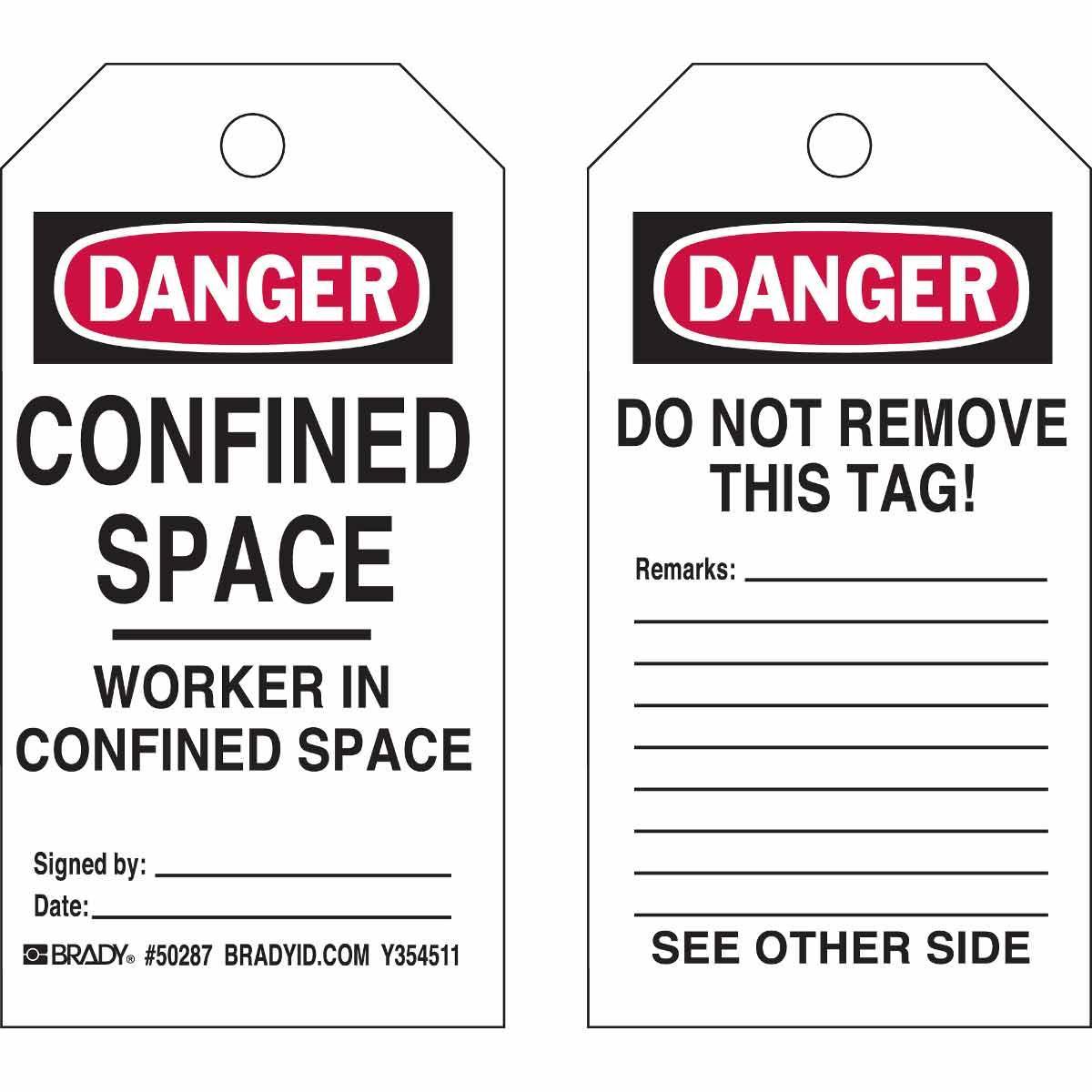 Brady® 50287 Safety & Facility Tags