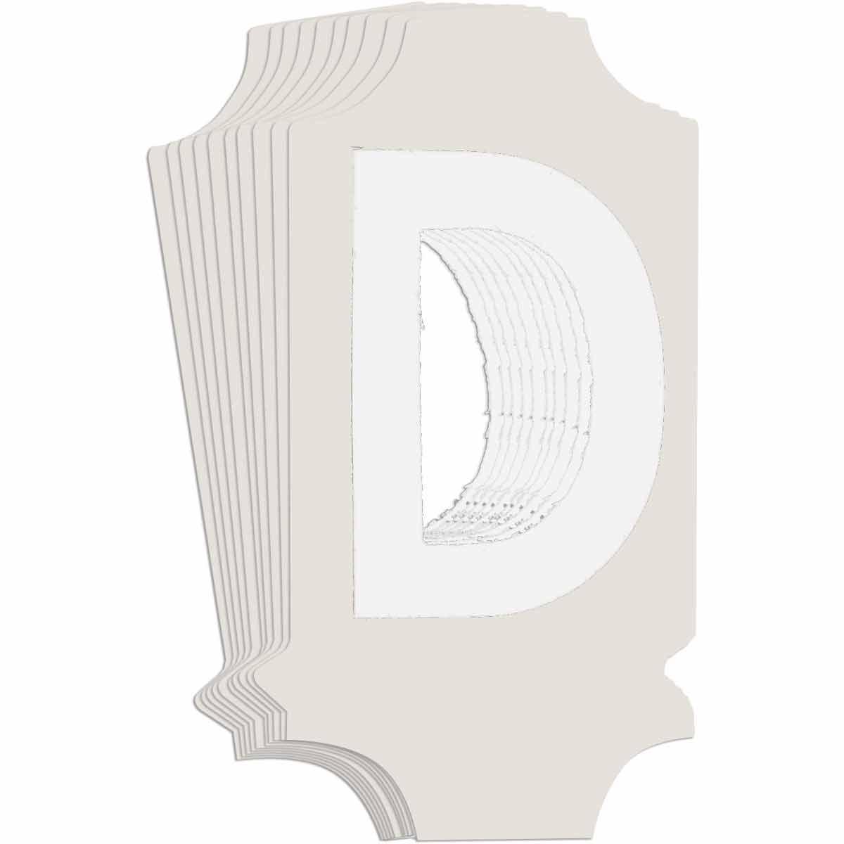 Brady® 5040P-D Letters & Numbers
