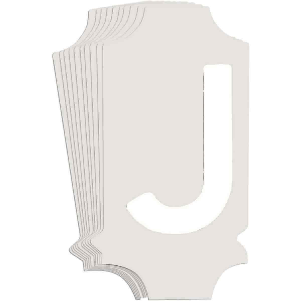 Brady® 5040P-J Letters & Numbers