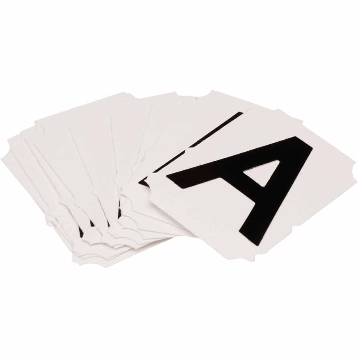 Brady® 5050P-A Letters & Numbers