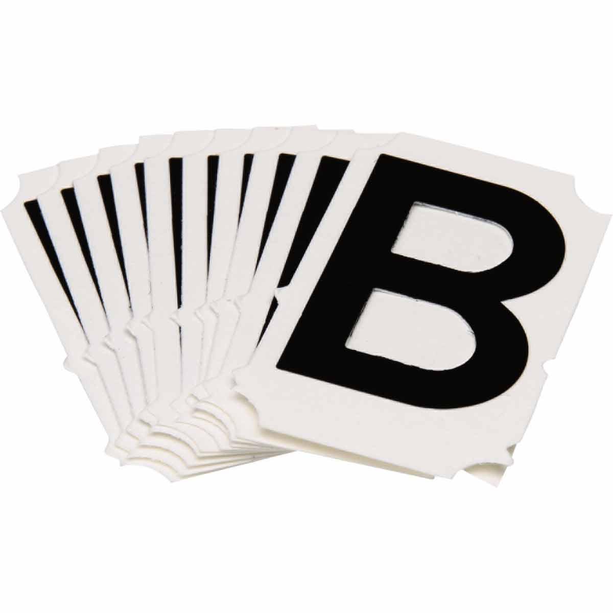 Brady® 5050P-B Letters & Numbers