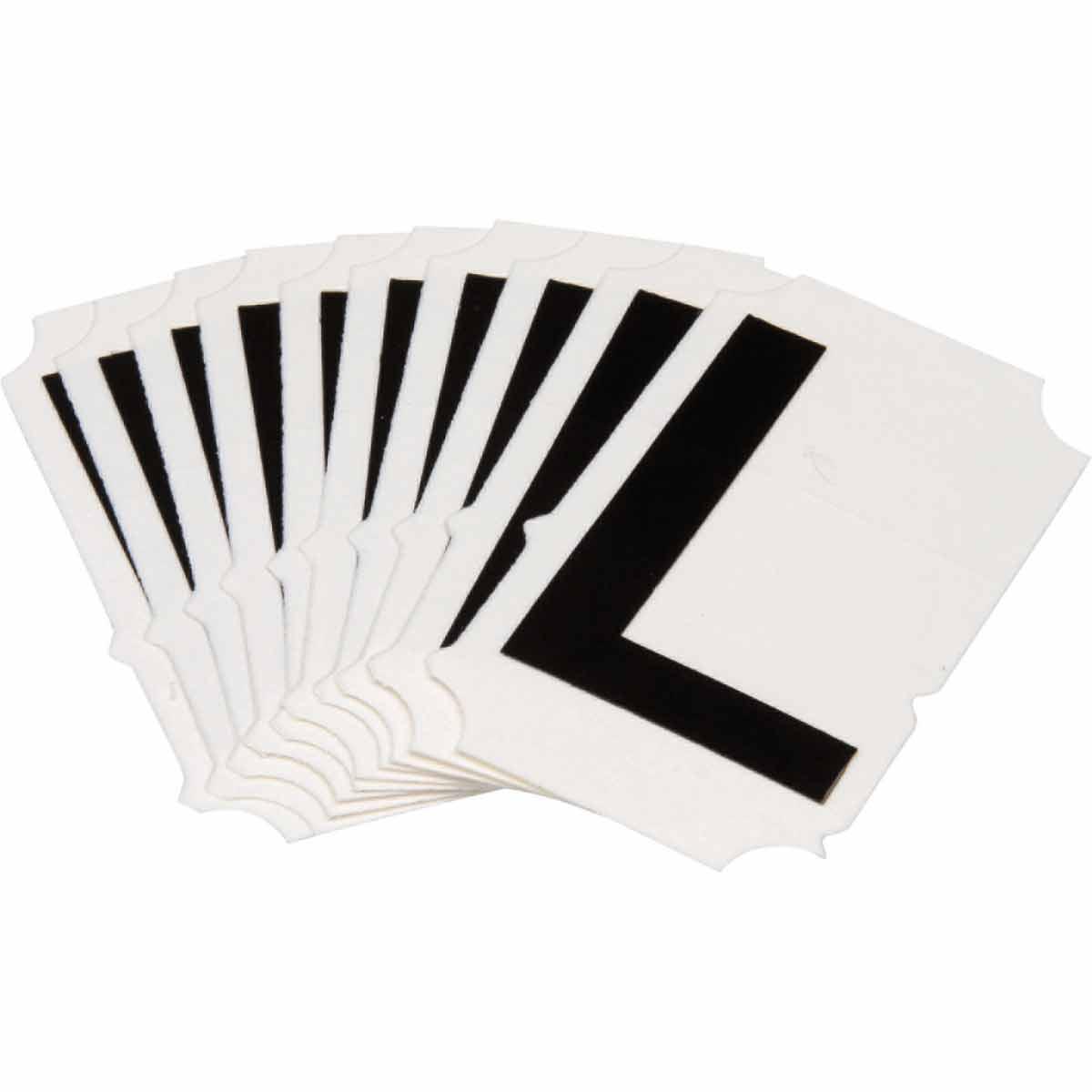 Brady® 5050P-L Letters & Numbers