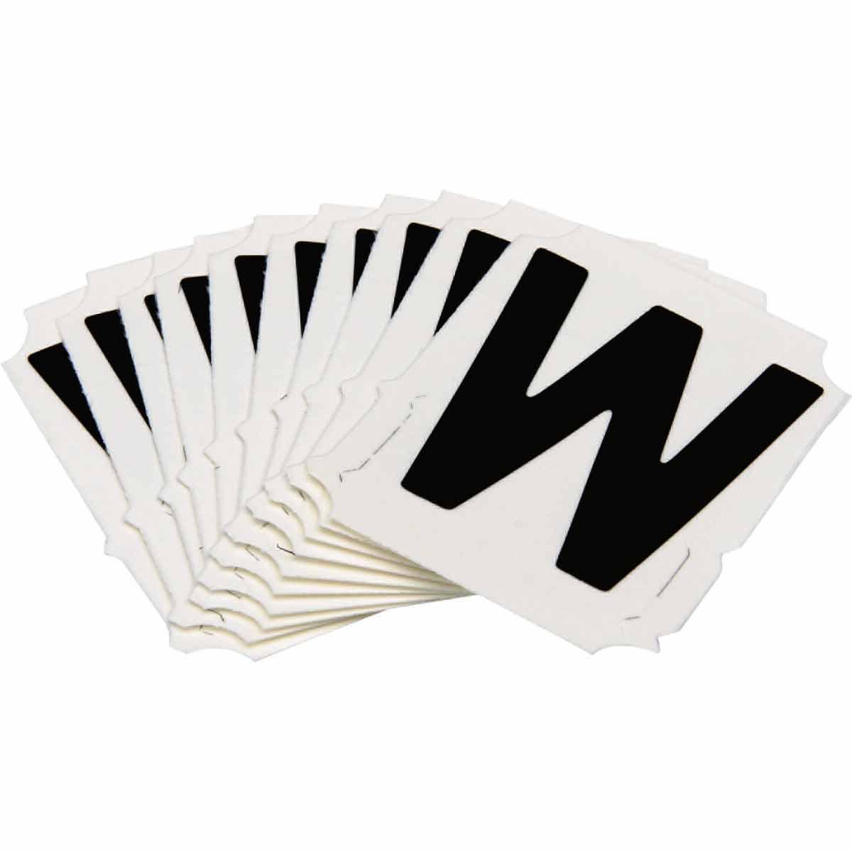 Brady® 5050P-W Letters & Numbers