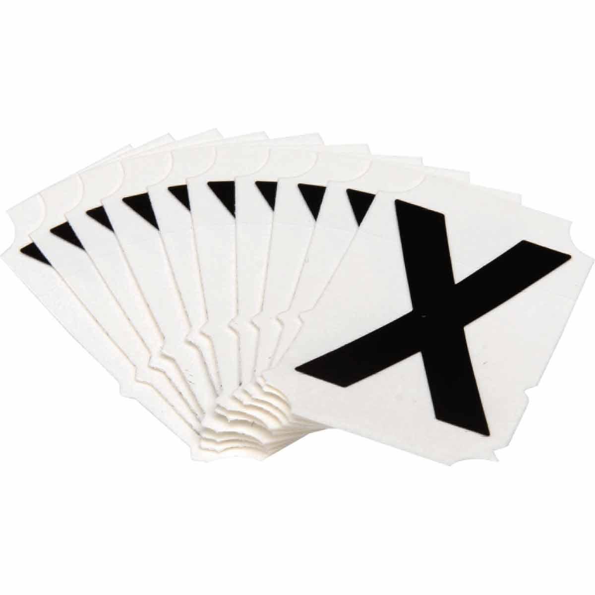 Brady® 5050P-X Letters & Numbers