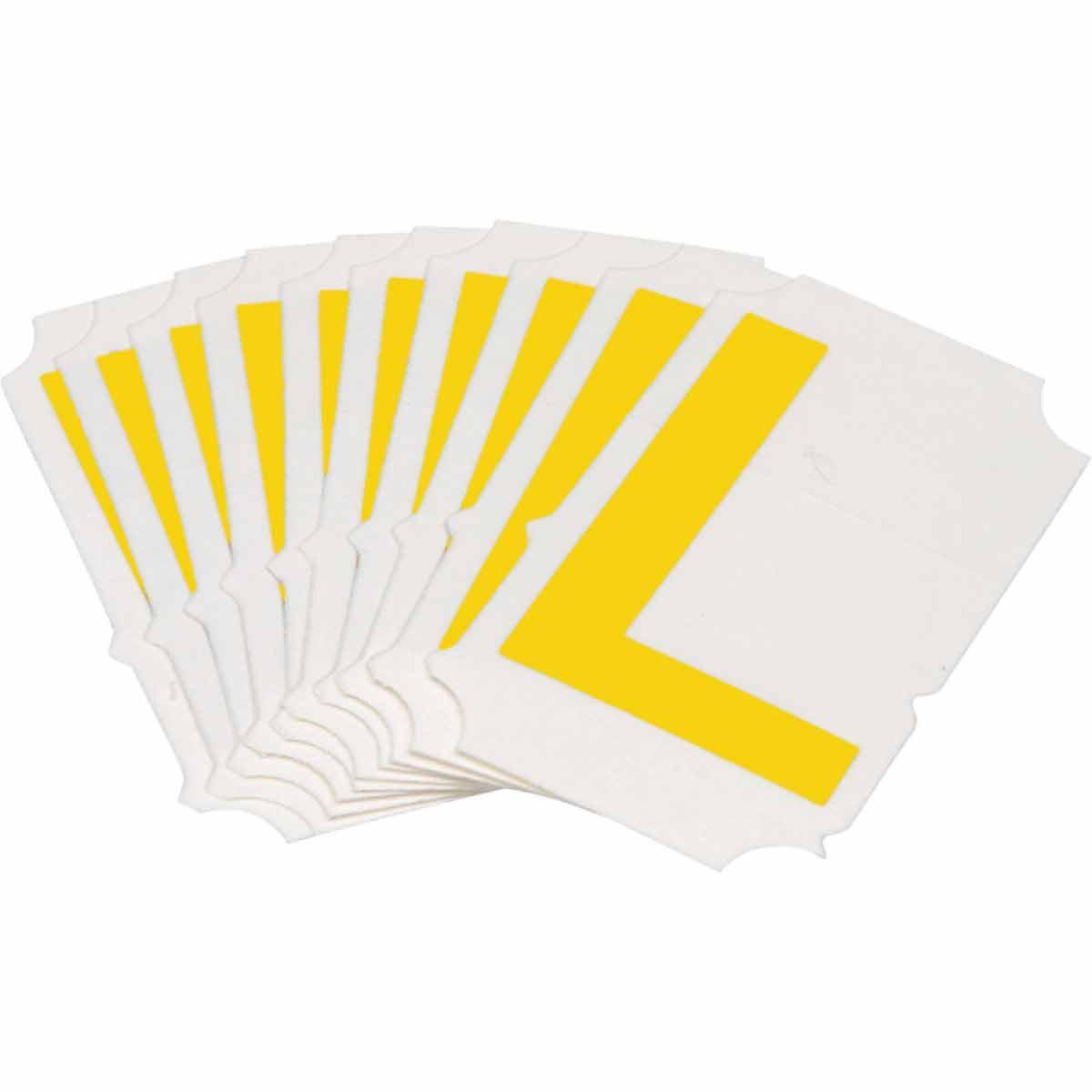 Brady® 5060P-L Letters & Numbers