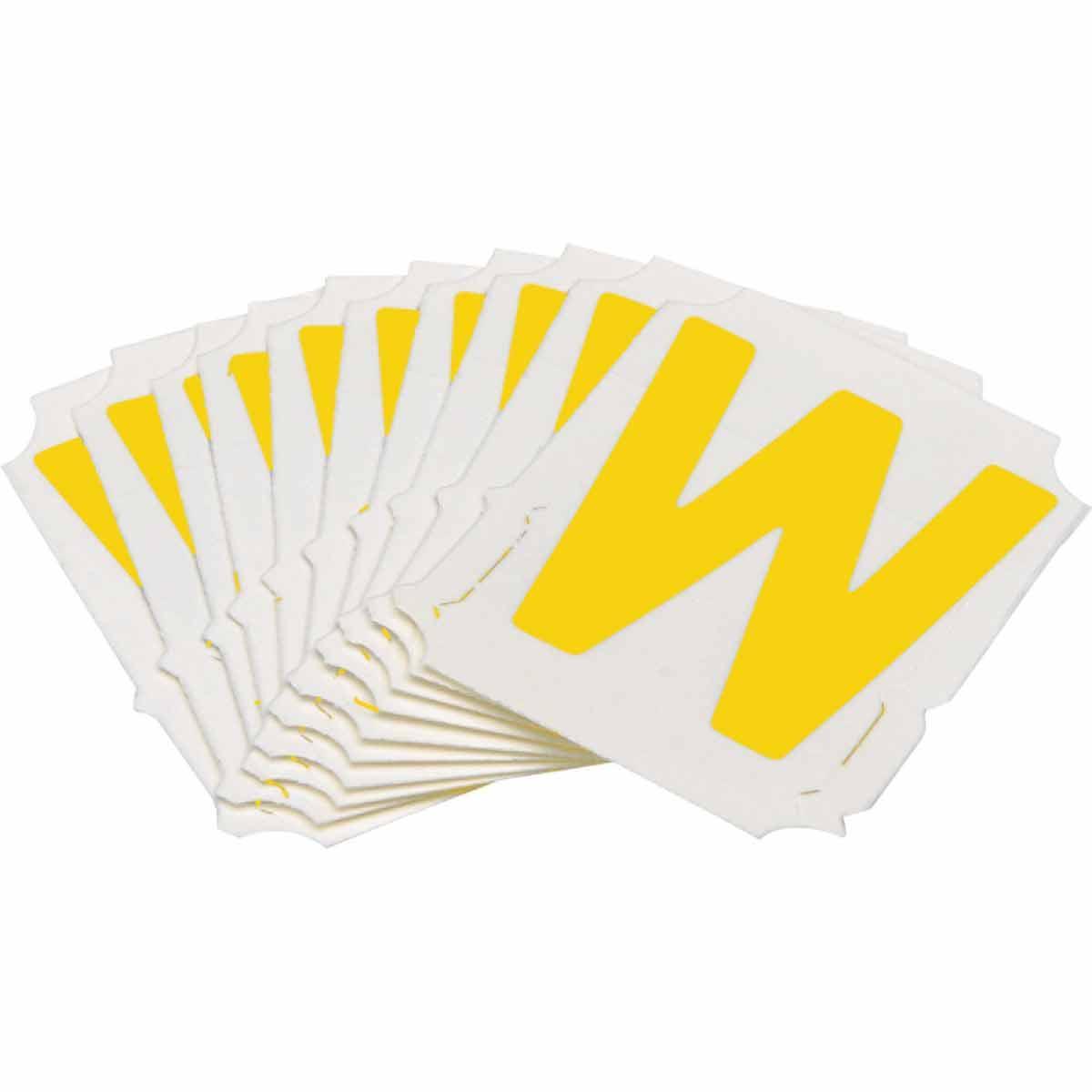 Brady® 5060P-W Letters & Numbers