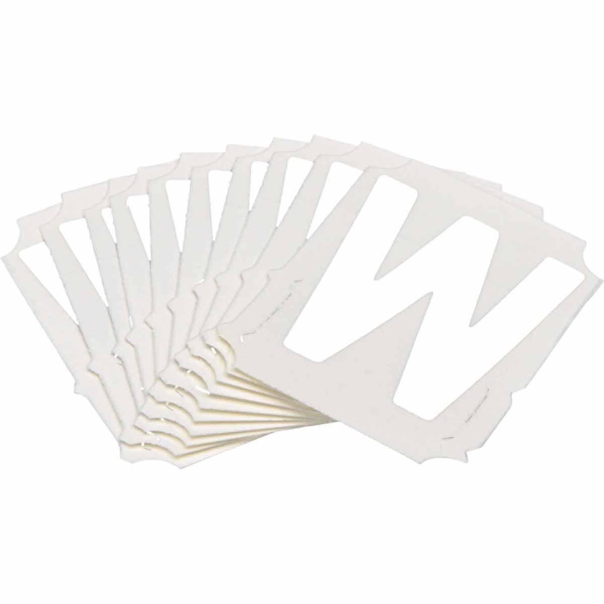 Brady® 5080P-W Letters & Numbers