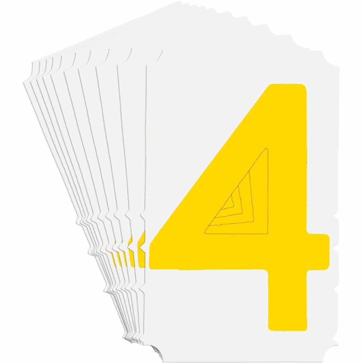 Brady® 5110P-4 Letters & Numbers