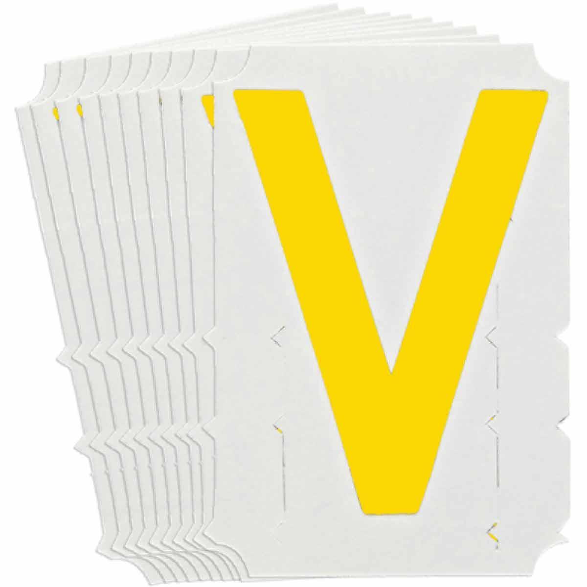 Brady® 5110P-V Letters & Numbers