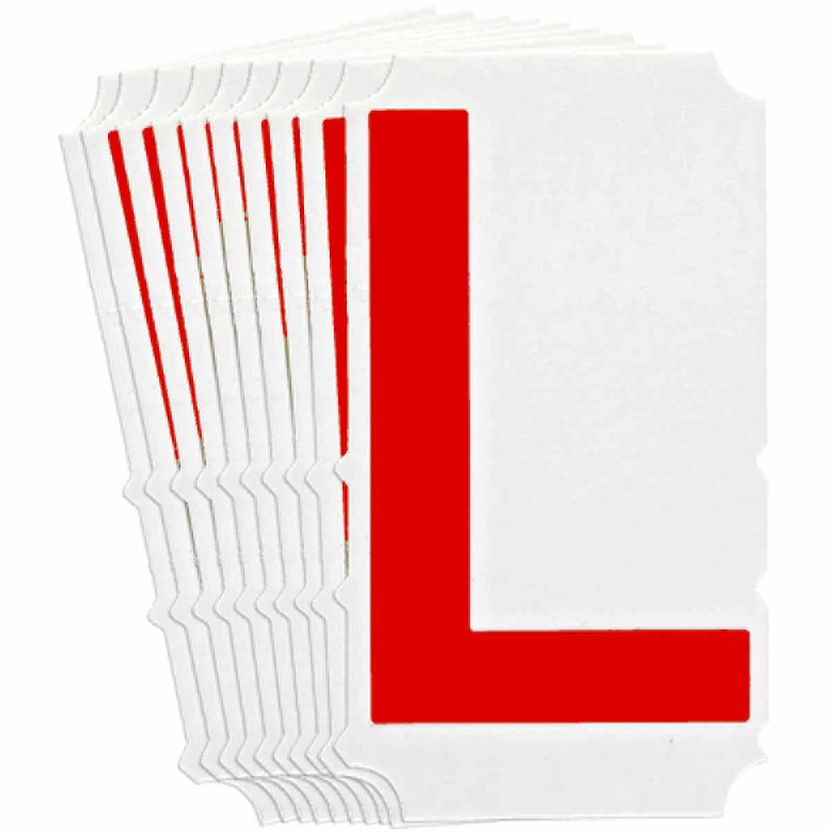 Brady® 5120P-L Letters & Numbers