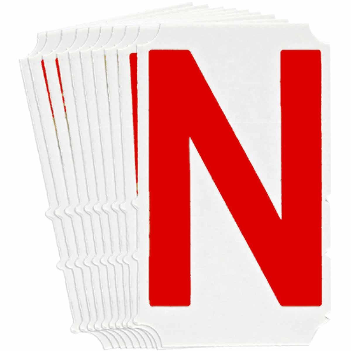 Brady® 5120P-N Letters & Numbers